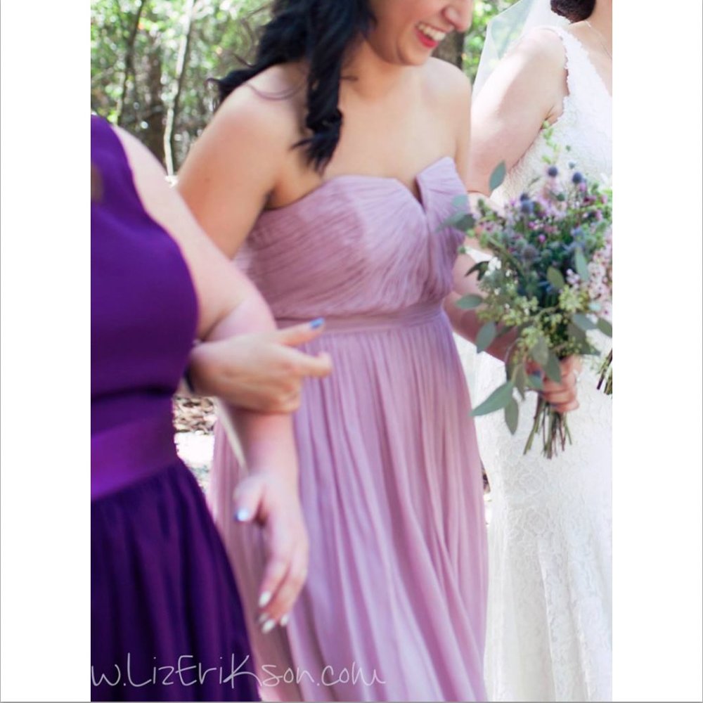 JCrew Nadia Short Bridesmaid Dress Dusty Thistle